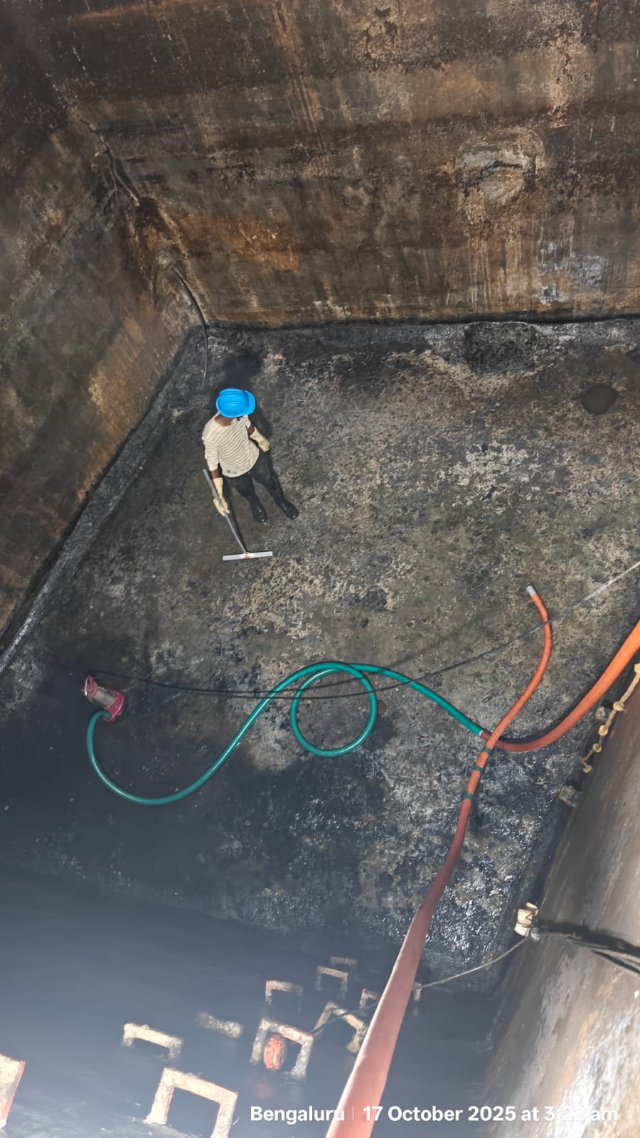 Sump & Tank - Before